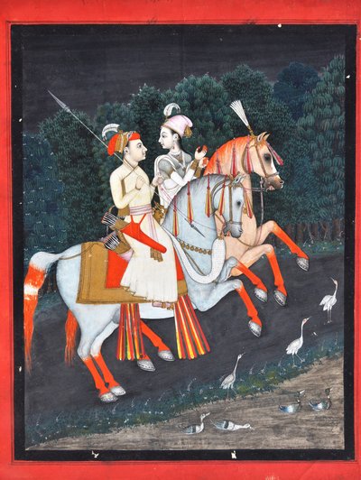 Baz Bahadur and Rani Rupmati by Unbekannt Unbekannt